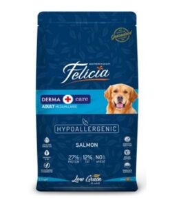 Felicia 15 kg Az Tahıllı HypoAllergenic Somonlu Yetişkin Köpek Maması (Orta ve Büyük Irklar için)