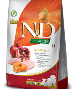 Nd tavuklu balkabaklı tahılsız yavru ve anne köpek maması