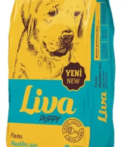 Liva Kuzu Etli Yavru Köpek Köpek Maması 15 kg
