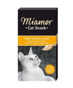 Miamor Kedi Ödül Maması Cream Multi Vitamin 6x15gr