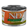 N&D Ördek & balkabağı köpek konservesi 140gr