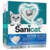 Sanicat Active White Ultra Topaklanan Kedi Kumu 6 litre